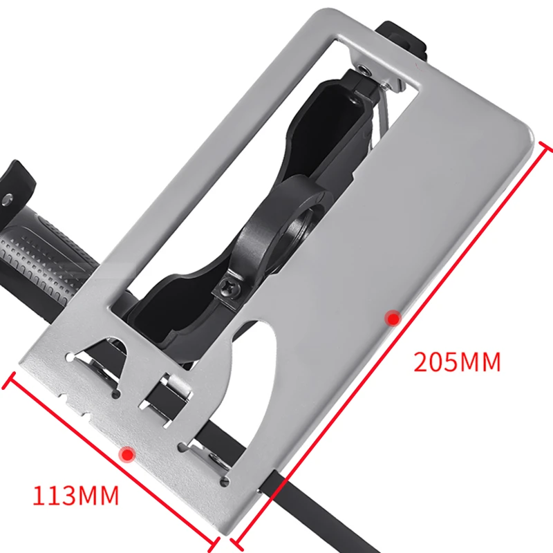 Upgrade 45 ° Instelbare Hoek Grinder Converteren Naar Snijmachine Met Stof Verzamelen Apparaat Steken Base Voor 100-125mm Hoek Grinde