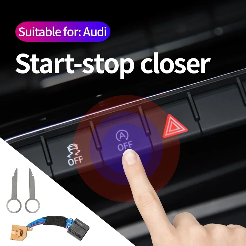 Engine Start-Stop Canceller Switch Default Closer System Plug Cable For Audi A3 8Y Sportback Limousine Sedan