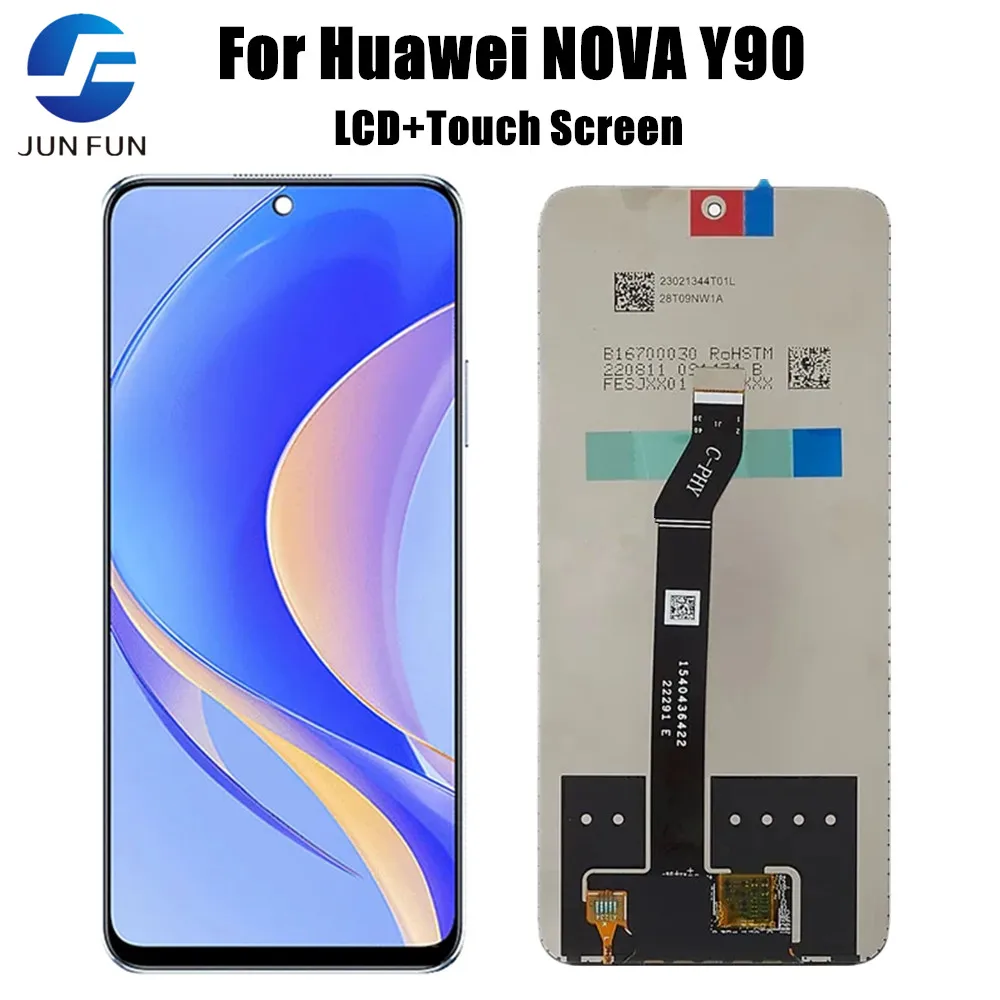 

Для Huawei Nova Y90 LCD CTR-LX2 рамка экрана дисплея + сенсорная панель дигитайзер Замена Ремонт Запасные части