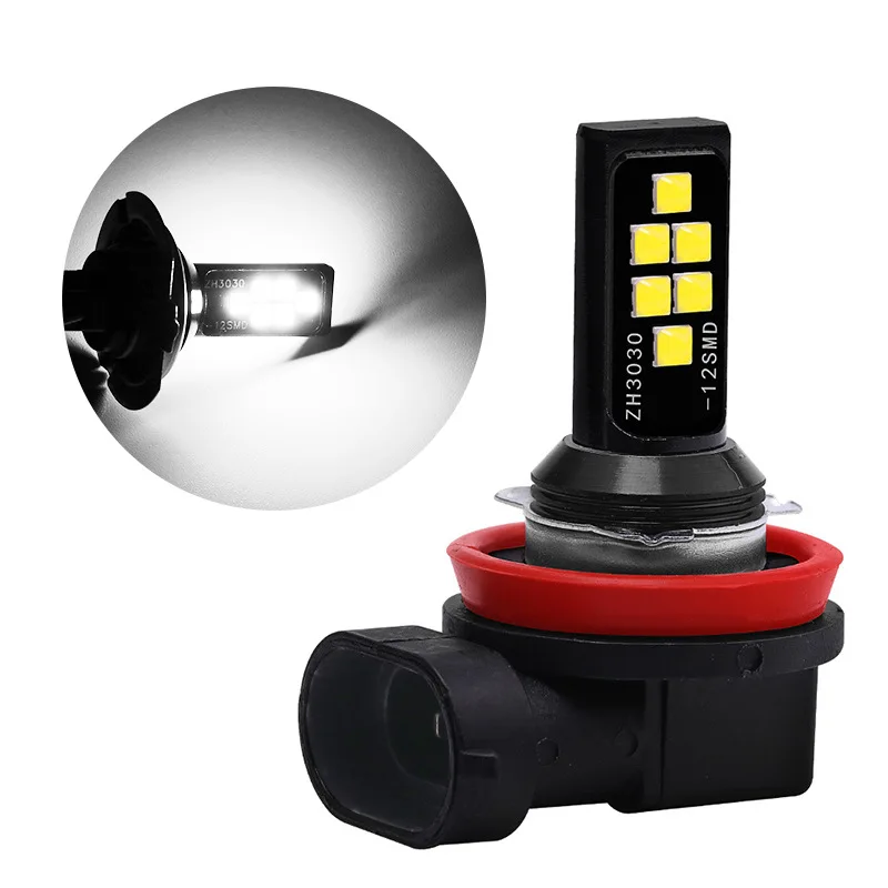 H8 H9 H11 Led Headlight Car Fog Light Bulbs Auto DRL Lamps Led Canbus 30W 12V 24v 3000K 6000K 12000K 2Pcs led bulb led fog light led headlight led light fog and headlight bulbs