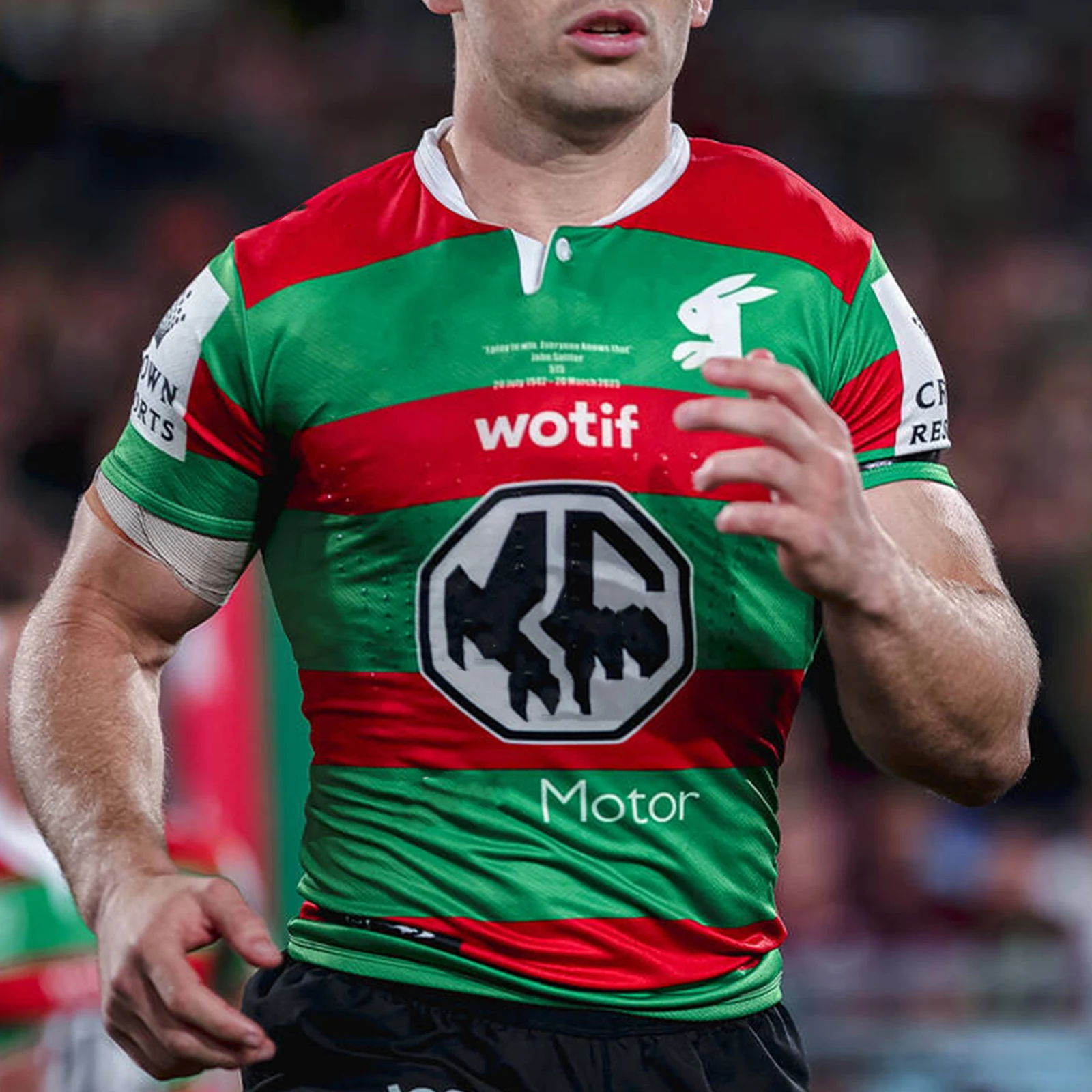 

South Sydney 2023 Rabbitohs Mens Commemorative Rugby Jersey