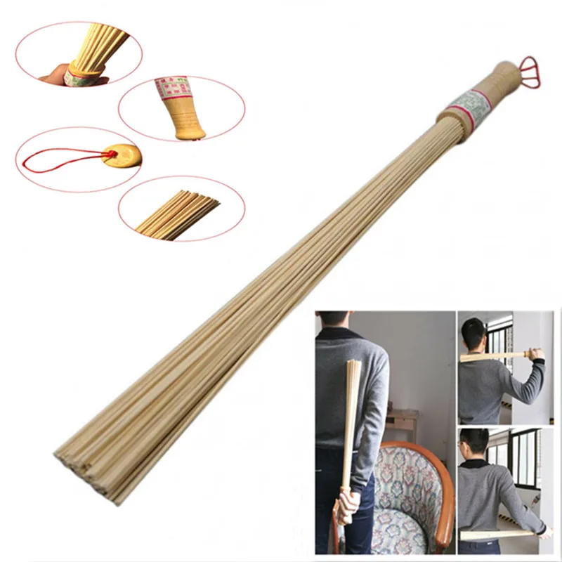 1 Pz Bamboo Relax Massager Pat Fitness Sticks Massaggio Relax Massaggiatore Hammer Stick Sticks Fitness Pat Massaggio In Legno