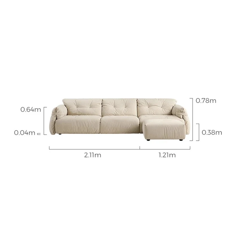 Lazy European Two Seat Sofa Italian Style Floor Minimalista Living Room Sofa  Hinchable Velvet Canape Paresseux Home Funiture - AliExpress