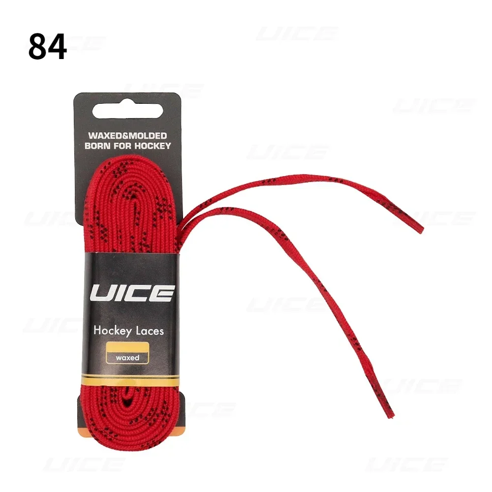 Dual-Layer Reinforced Waxed Ice Hockey Skate Laces – Durable & Stylish Hockey Accessories
