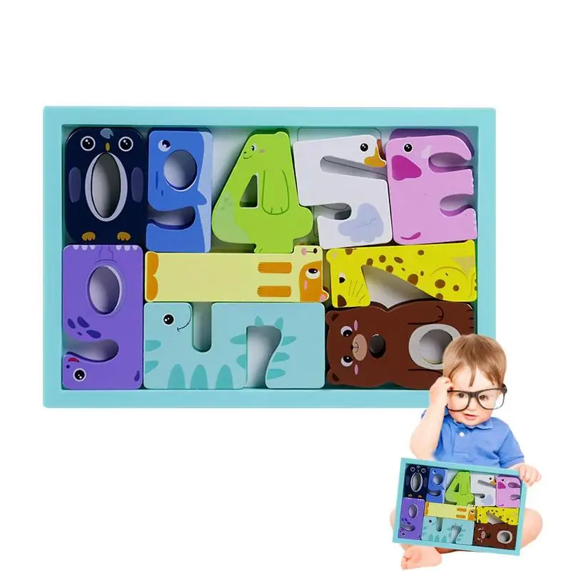 

Animal Puzzle Toddler Wooden Toddler 3D Animal Shaped Puzzles For Kids Baby Early Development And Activity Puzzles Toys Gifts