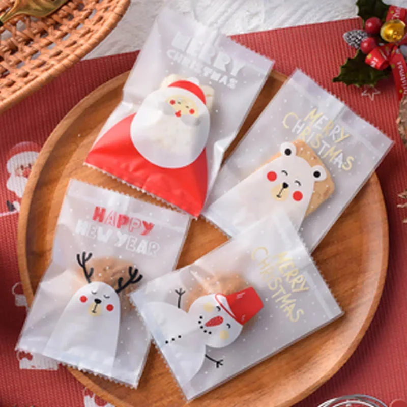 Diy Christmas Party Cookie Bags Christmas Christmas Cookie Bags