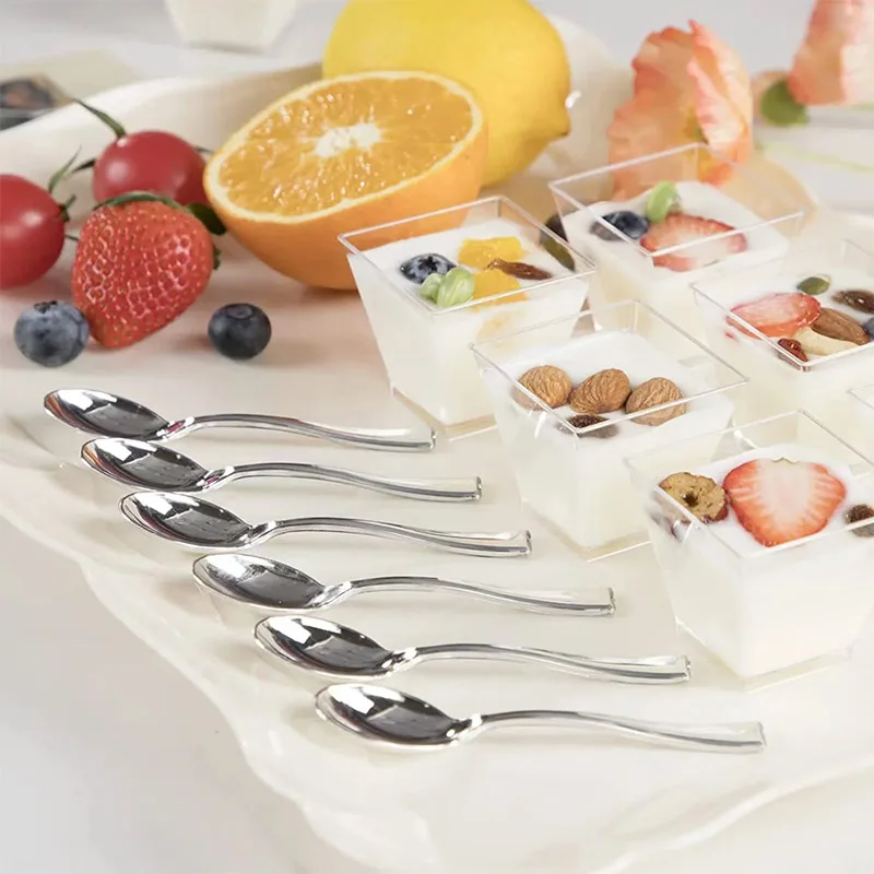 Dessert Cups 50/100PCS 2OZ Transparent Disposable PP