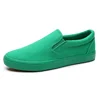 New Canvas Driving Shoes Men Green Black Yellow White Vulcanized Lazy Canvas Shoes Mens Designer Sneakers Fashion Men 1