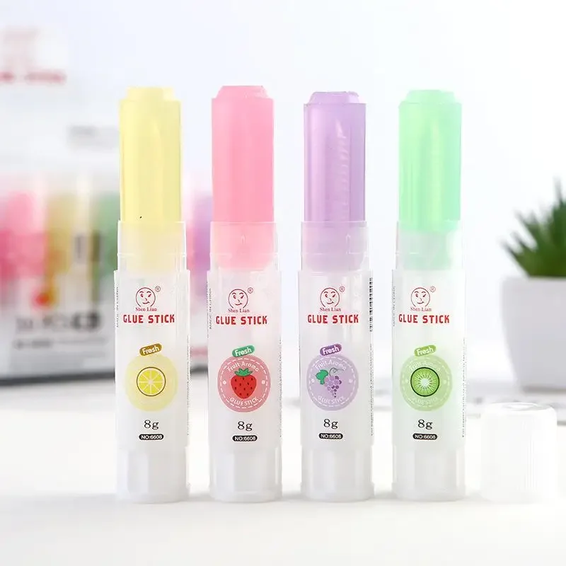 4Pcs Solid Glue Stick Safe & Child-Friendly for School Office Supplies 2