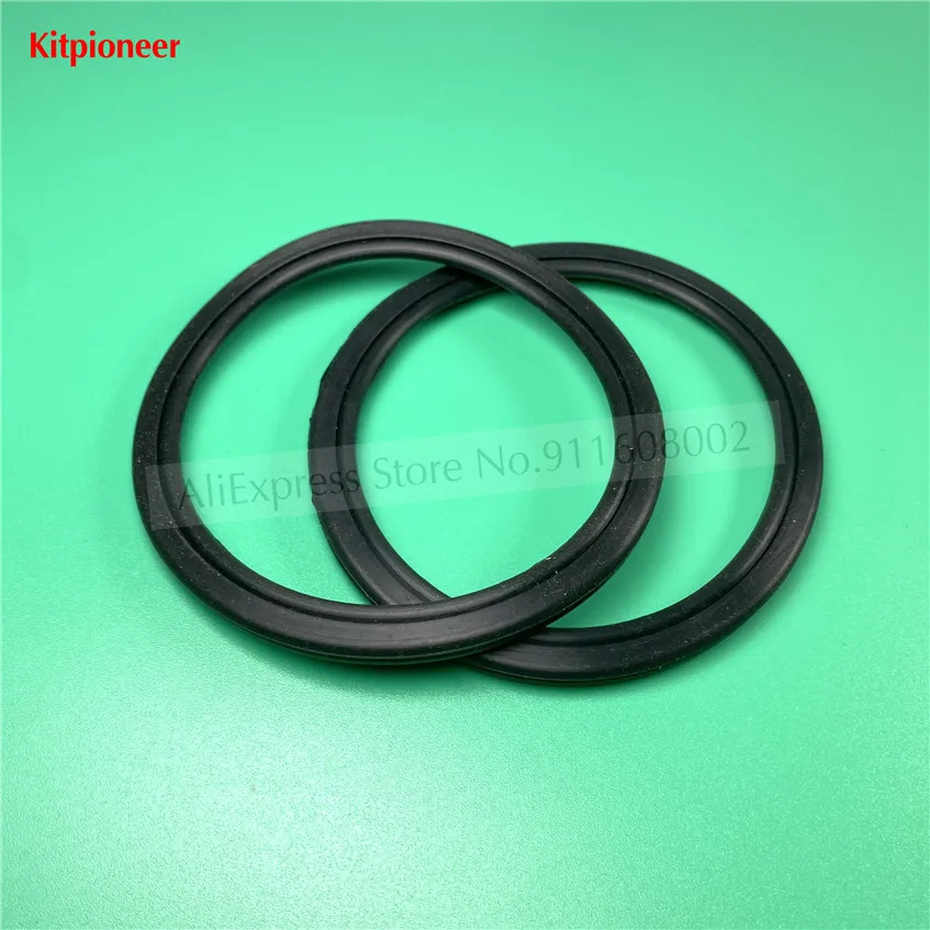 DoublePiecesBlackGasketsSparePartFittingsBJSoftServeMachines