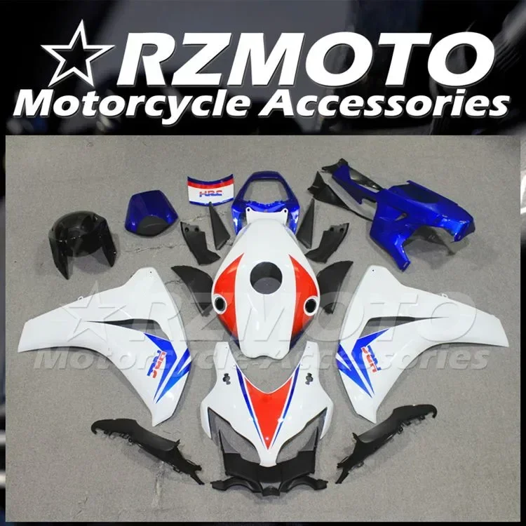 

4Gifts Injection Mold New ABS Fairings Kit Fit For HONDA CBR1000RR 2008 2009 2010 2011 08 09 10 11 Bodywork Set Blue Red