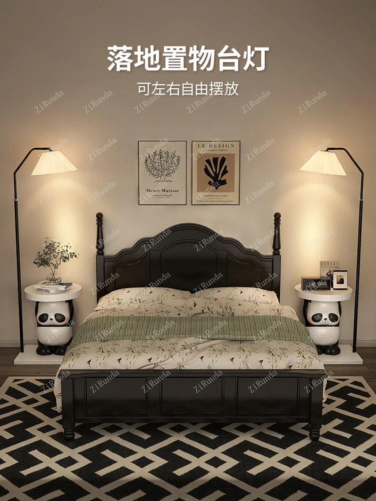 ~Sofa Side Table Decoration Living Room Home Floor Lamp Integrated Bedside Shelf Cute Small Coffee Table Side Cabinet