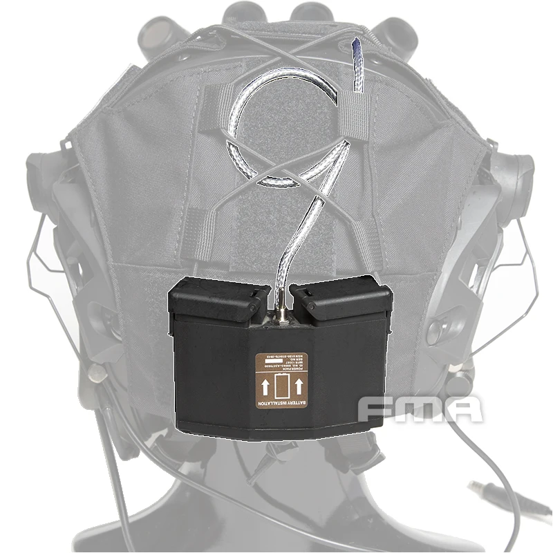 Fma Tactical Avs9 Nvg Battery Box Dummy Model Tb1273a/b & Functional