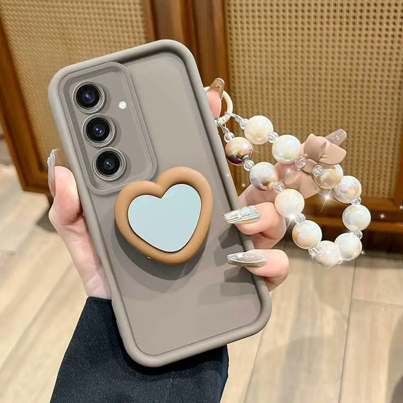 Versatile Phone Case with Innovative Bracket and Elegant Lanyard