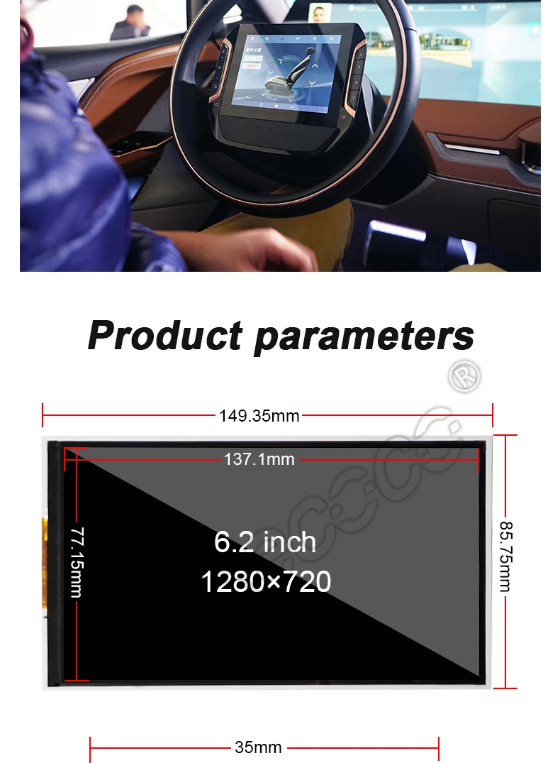 wisecoco polegada display lcd pinos mipi dsi tela micro usb placa de motorista