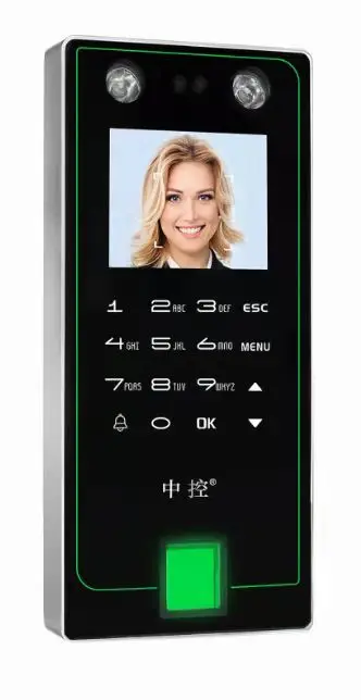 2.4Inch TFT Monitor F7 PRO Face Recognition Time Attendance and Door Access Control System