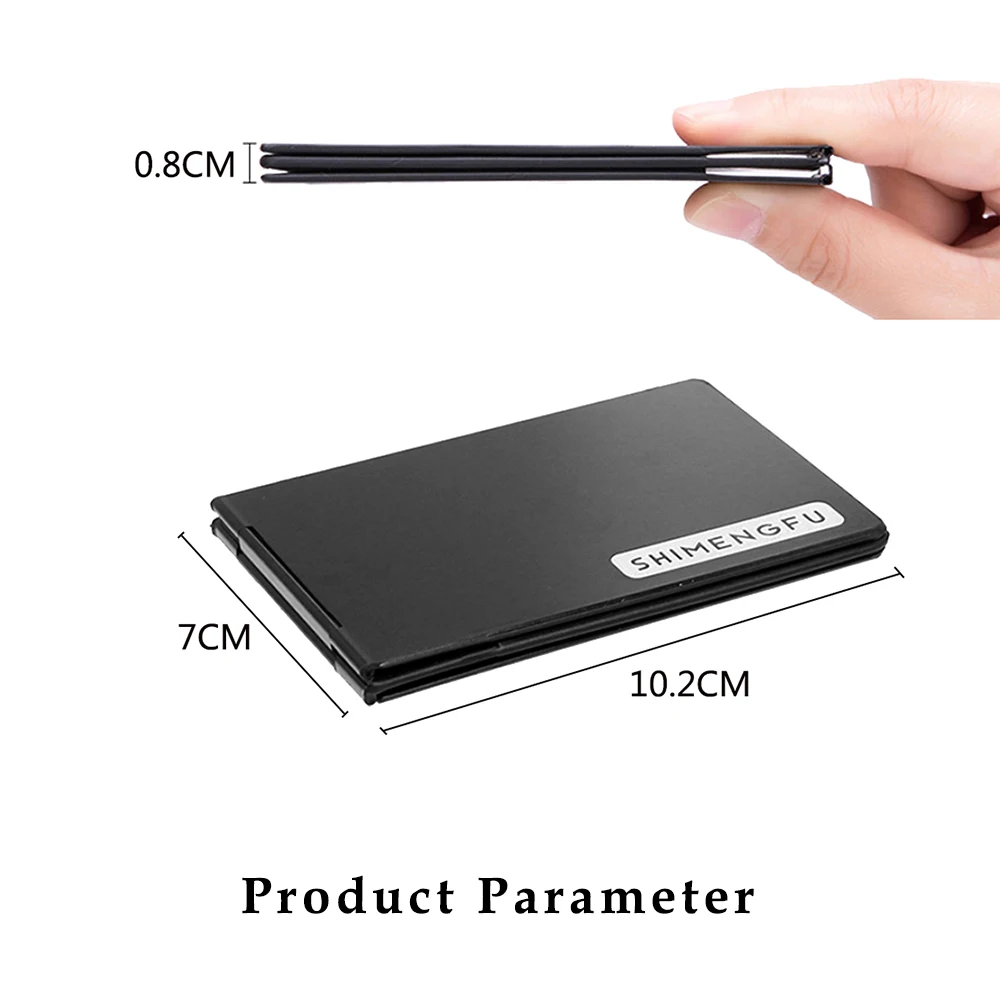 Aluminum Alloy Ultra-thin Card Holder Mini Wallet Driver License ID Cover Bag Driving Cardholder Women Slot Bank Card Package wallet card holder card holder credit card holder