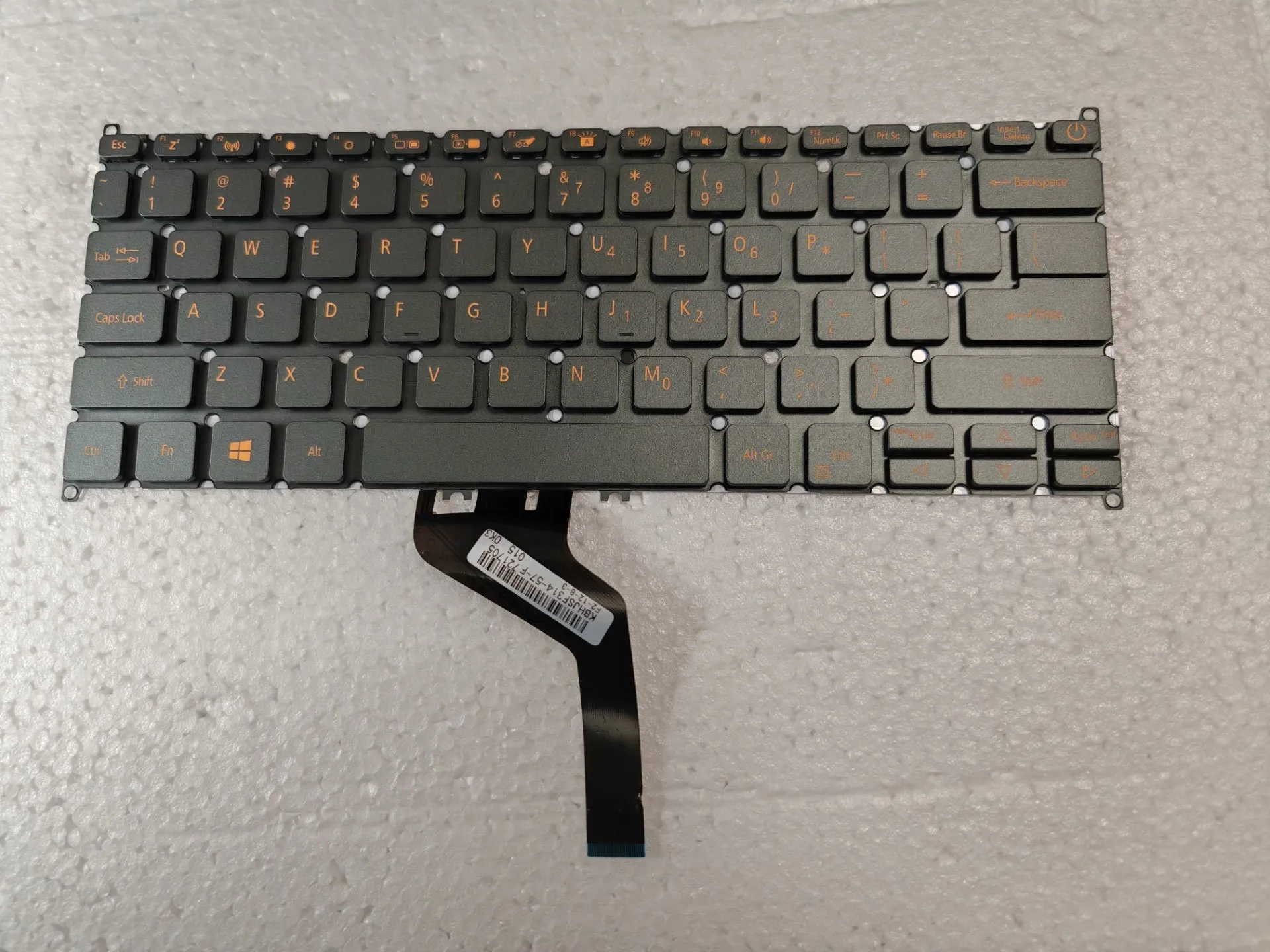 

Новинка для ACER Swift 3 SF314-41 SF314-42 SF314-52 SF314-53 SF314-54 SF314-55 N19C4 N19H4 US Золотая клавиатура с подсветкой