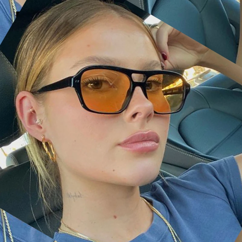 Da Sole Occhiali A Goccia Gialli Ray Ban Aviator Occhiali A Goccia