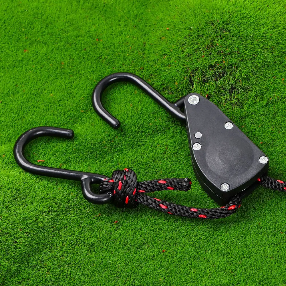 Description Picture 5 of itemCamping Tool Tent Accessories Lights Lifting Tensioner Fixed Buckle Pulley Adjustable Rope Fastener Ratchet Hangers
