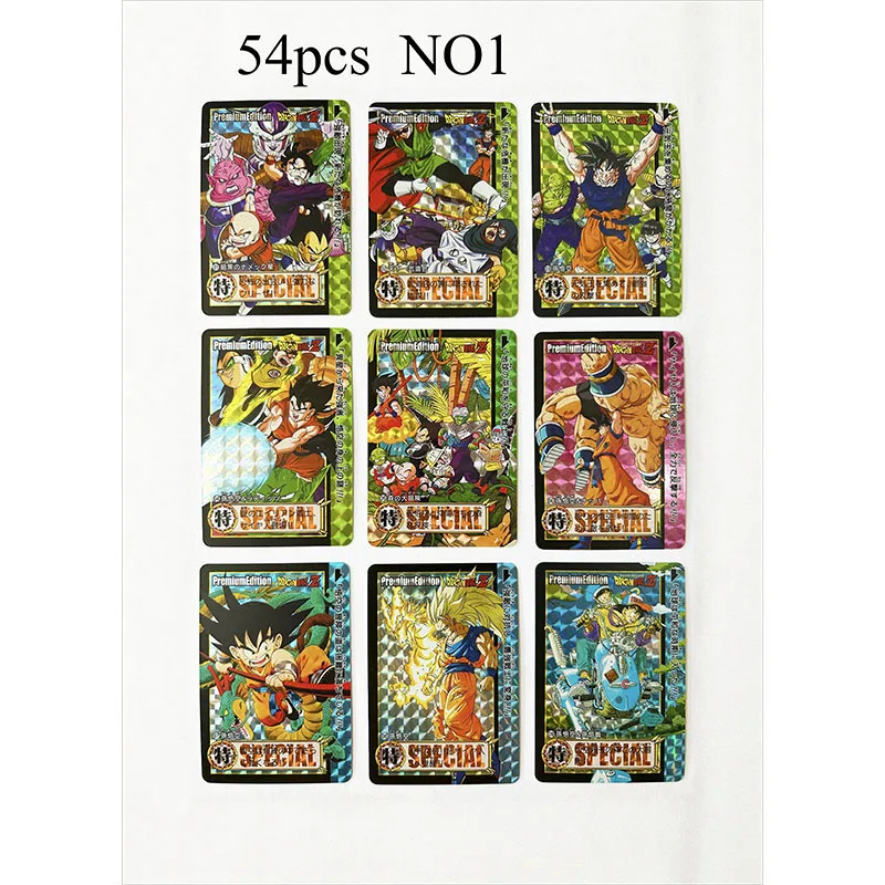 NEW 54pcs Dragon Ball Z GT Burst No.3 Super Saiyan Heroes Battle