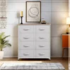 8 Drawers Dresser - Fabric Storage Tower, Organizer Unit for Bedroom, Living Room & Closets - Sturdy Steel Frame 4