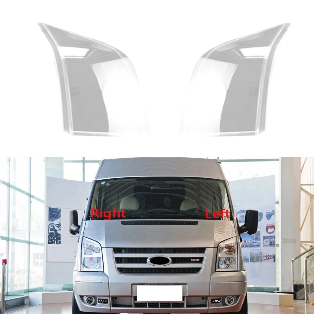 

For Ford Transit V348 2009 2010 2011 2012 Headlight Shell Lamp Shade Transparent Lens Cover Headlight
