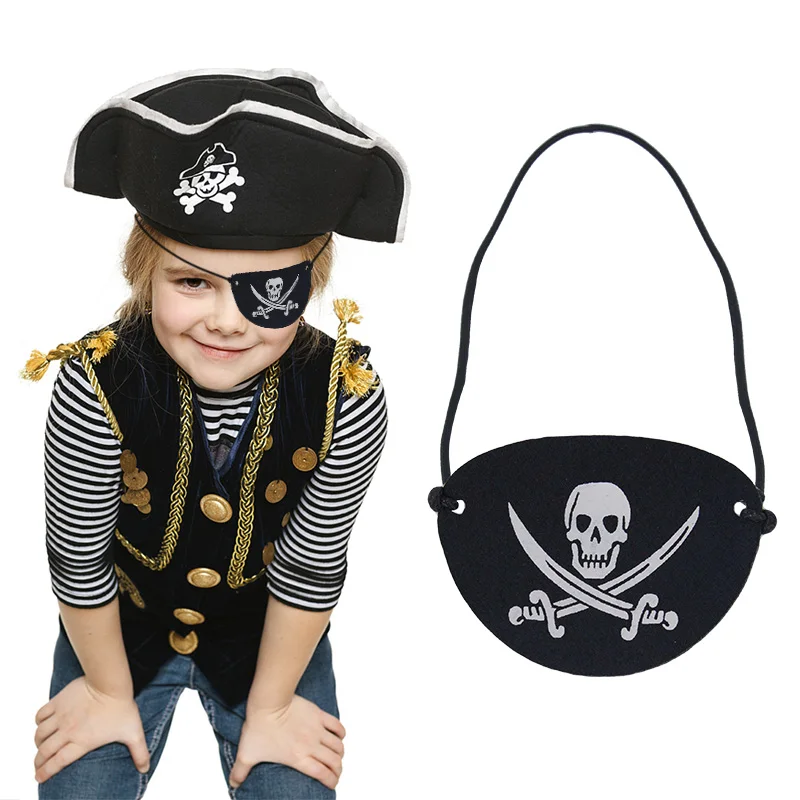 Halloween Pirate Captain Cosplay Costume Props Children/Adult