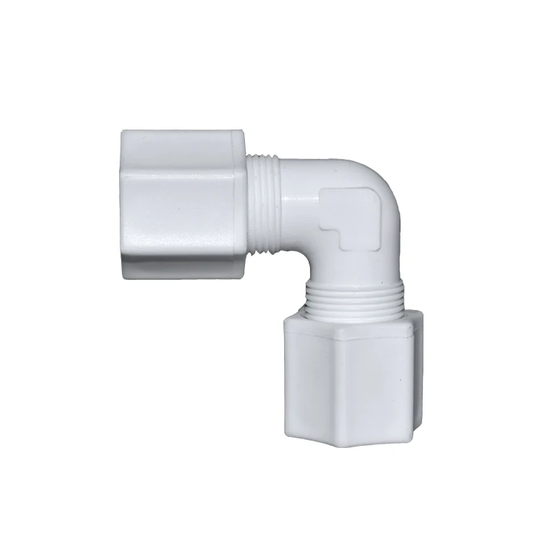 de pvc conector rapido 90 graus cotovelo uniao 01