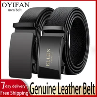 Ceinture existent en Cuir de Vache group pour Homme, Sangle d'Affaires Formelle 6