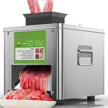 

220V 850W Electric Meat Slicer Commercial Meat Cutter Cutting Machine Desktop Slicer Stainless Steel Dicing Machine