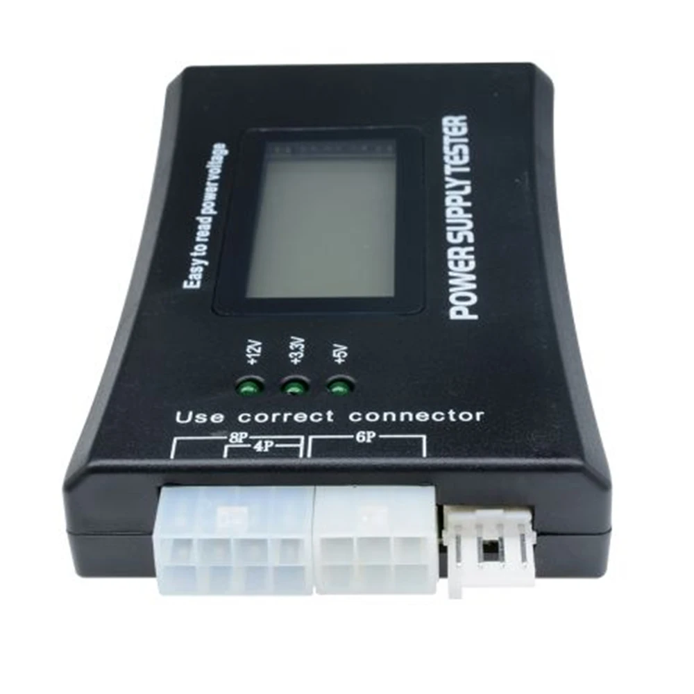 Power Supply Tester 20/24 Pin Digital LCD Monitor PC Computer Atx Source