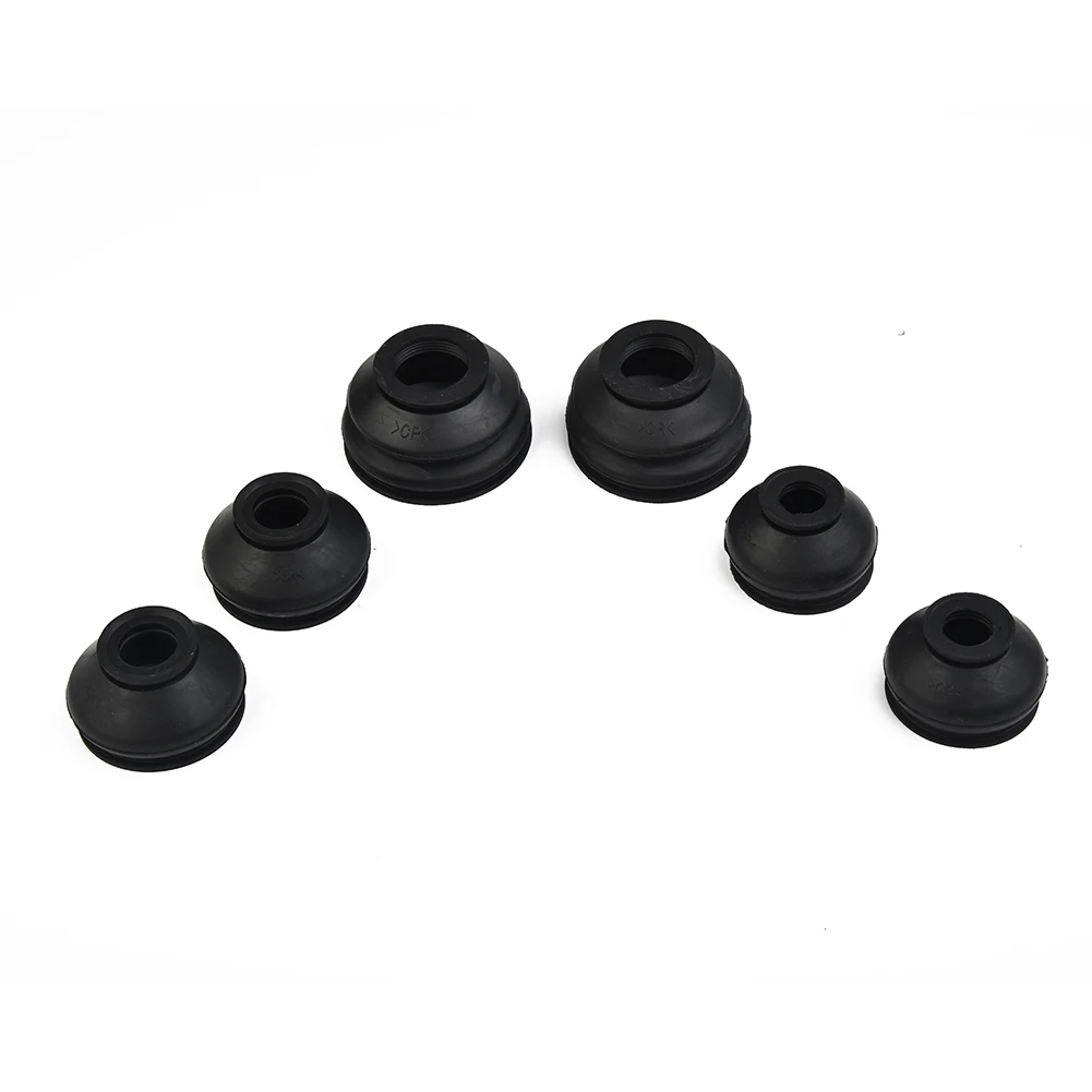 

Ball Joint Dust Boot Covers Flexibility Minimizing Wear Replacing High Quality Part Replacement 6pcs Practical