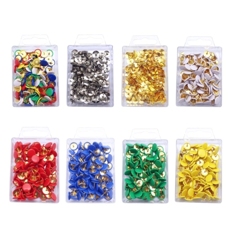 

Colors Decorative Thumb Tacks Roundness Head Pushpins for Feature Wall,Whiteboard,Corkboard,Photo Wall Push Pin Dropship