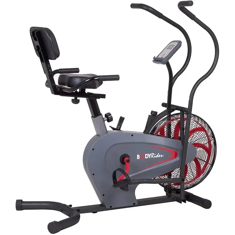 

BRF980 Upright Fan Bike Manual Resistance, Heart Rate Monitor, Max. Weight 250 lbs.