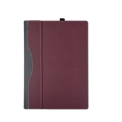 Custodia per laptop in pelle premium staccabile e protettiva - Design anti-caduta per dispositivi da 14 pollici