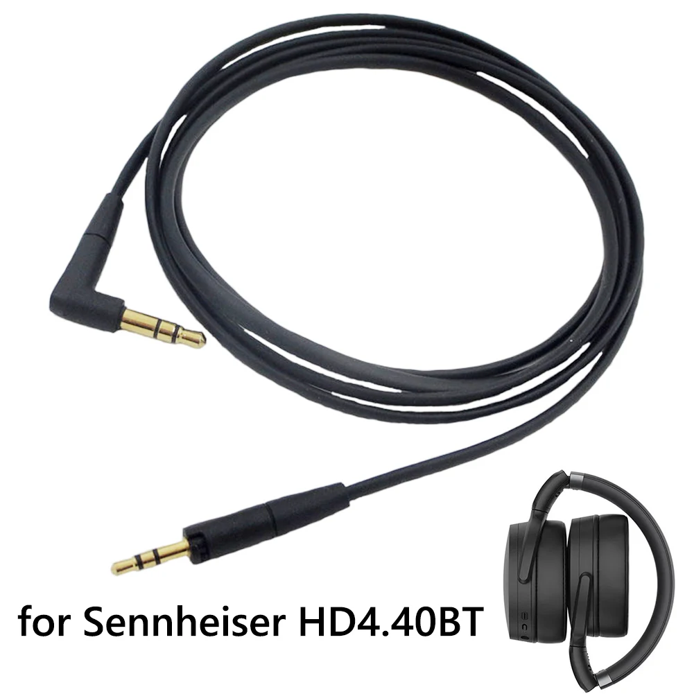 Replacement Audio Cable 3.5mm To 2.5mm Headset Cord Wire For Sennheiser HD400S HD350BT HD4.30 HD4.40BT Wireless Headphone
