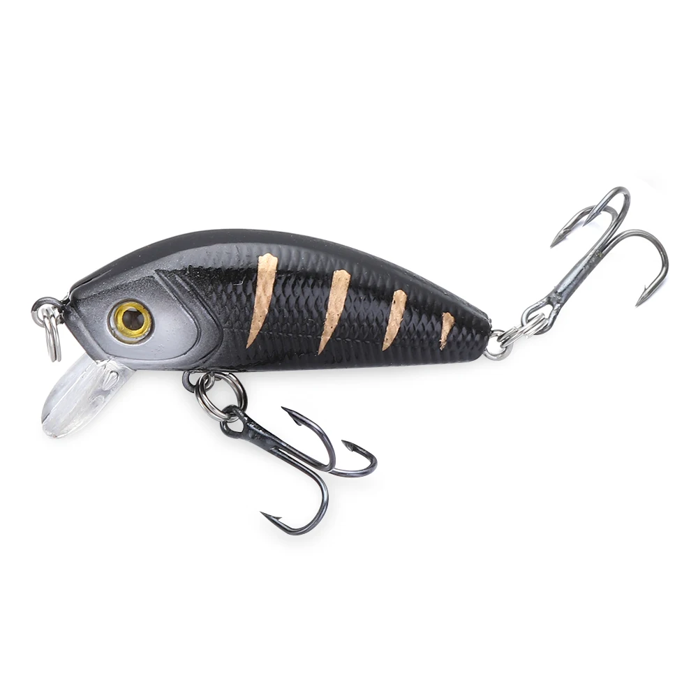 Newup manivelle leurre de pêche appât Wobbler 8.5CM-15G