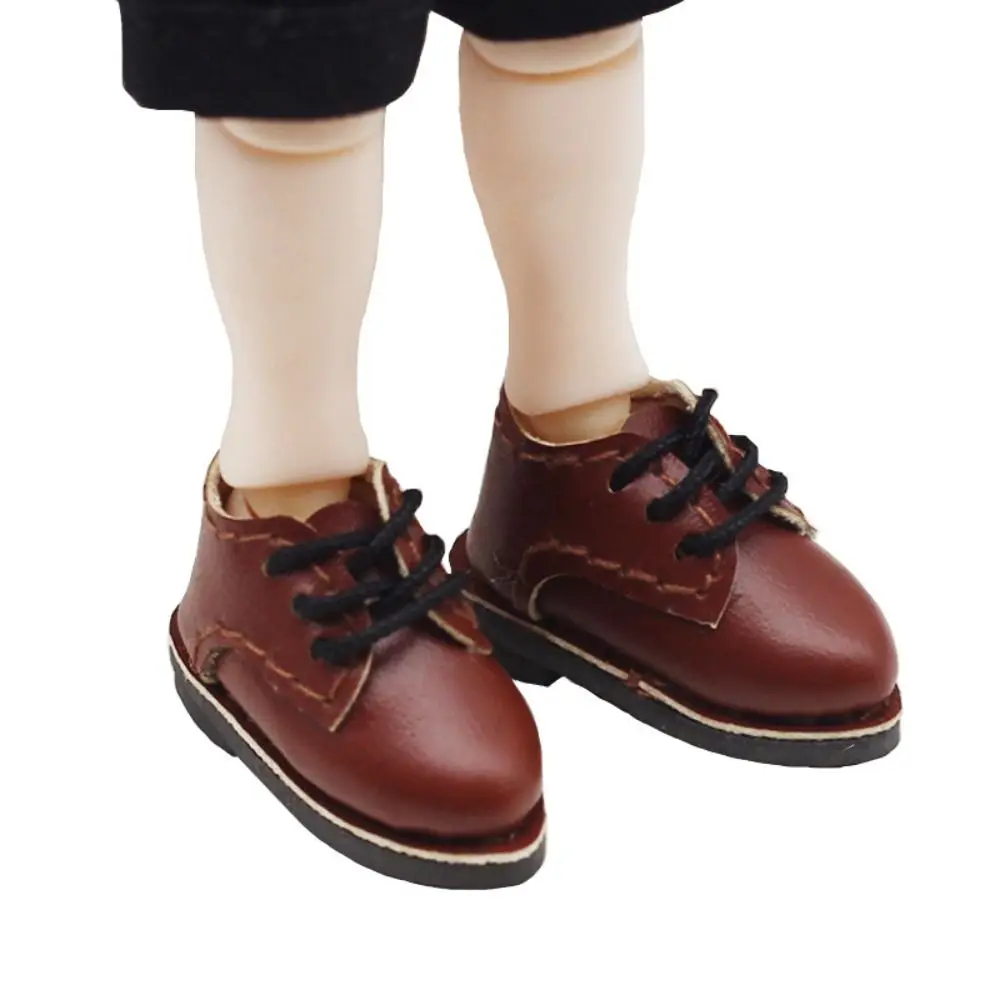 1 Paar Ob11 DOD 1/12 Bjd Puppe 15 cm Labubu Schuhe für Body9, GSC, YMY, Molly Puppe Mehrere Farbe PU Leder Schuhe Puppe Zubehör – Detail 12