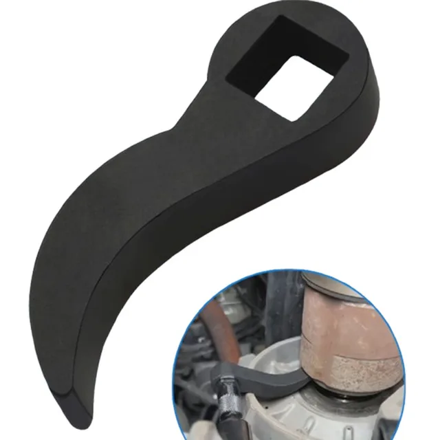 Angle Type Half Axle Disassembly Tool,Drive Pry bar Adapter used for Open-end Wrenches,Disassembling Axles Repair Tool 3