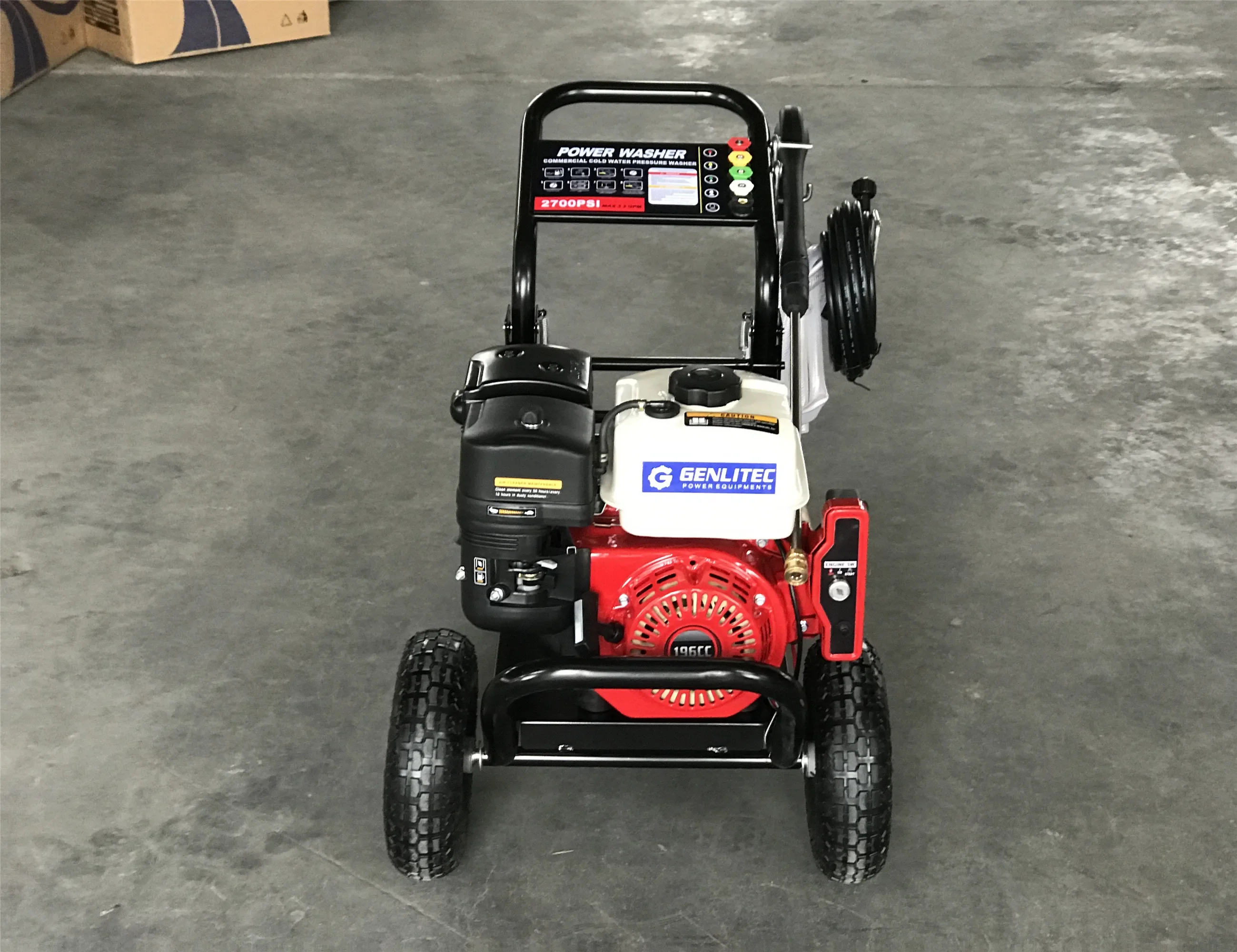 5.5hp Petrol Engine High Pressure Cleaner Water Jet Cleaning Washing Machine Gasoline Car Washer 4