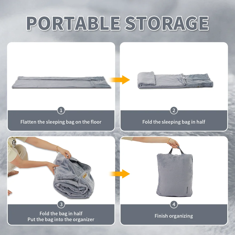 Naturehike Sleeping Bag Liner Coral Velvet Thicken Blanket Autumn