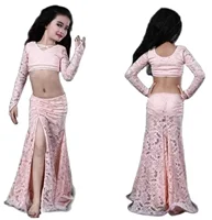 Children child girl kid Bellydance oriental Belly Indian dance dancing costume clothes bra belt scarf ring skirt dress set suit