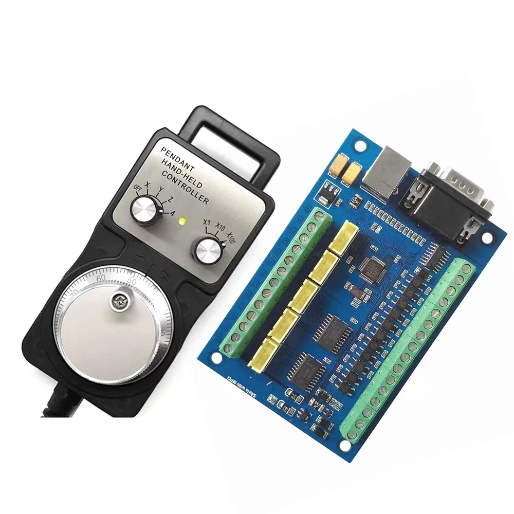 Mach3 Usb 5 Axis 100khz Usb Cnc Motion Controller Stb5100 Card Breakout