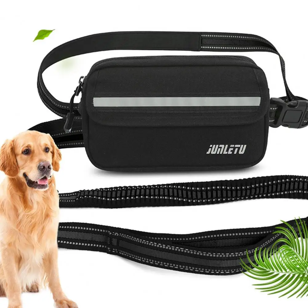 

Sports Fanny Pack Large Capacity Waterproof Anti Scratch Fitness Walk Dog Waist Bag Dogs Leash for Outdoor