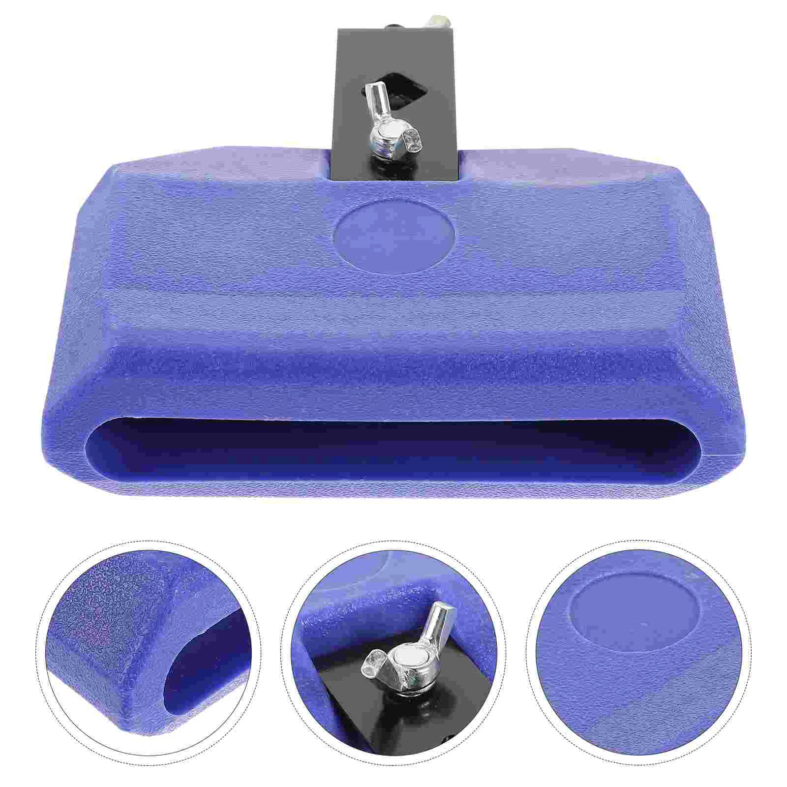 

Plastic Latin Drum Latin Drum Block Portable Drum Drum Latin Drum Block Musical Accessory Cow Bell Latin Percussion Drum