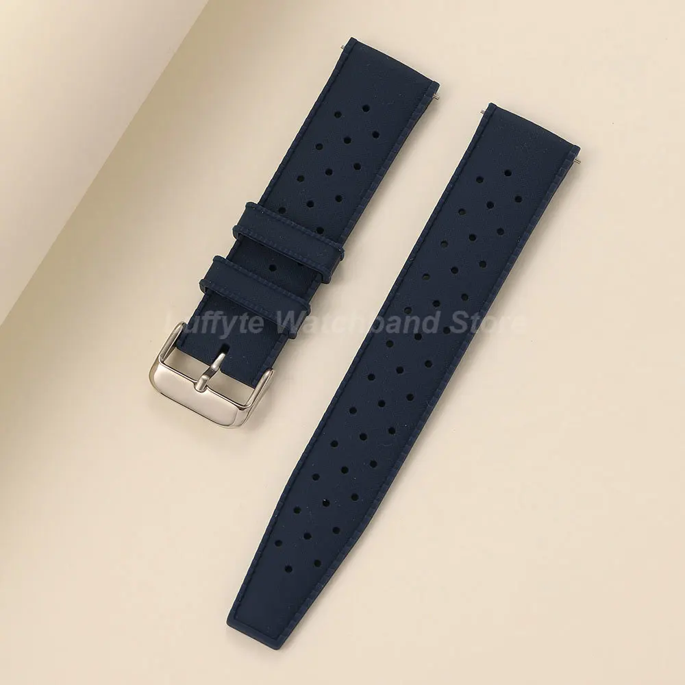 Soft Silicone Quick Release Watch Strap - Comfortable Replacement Wristband