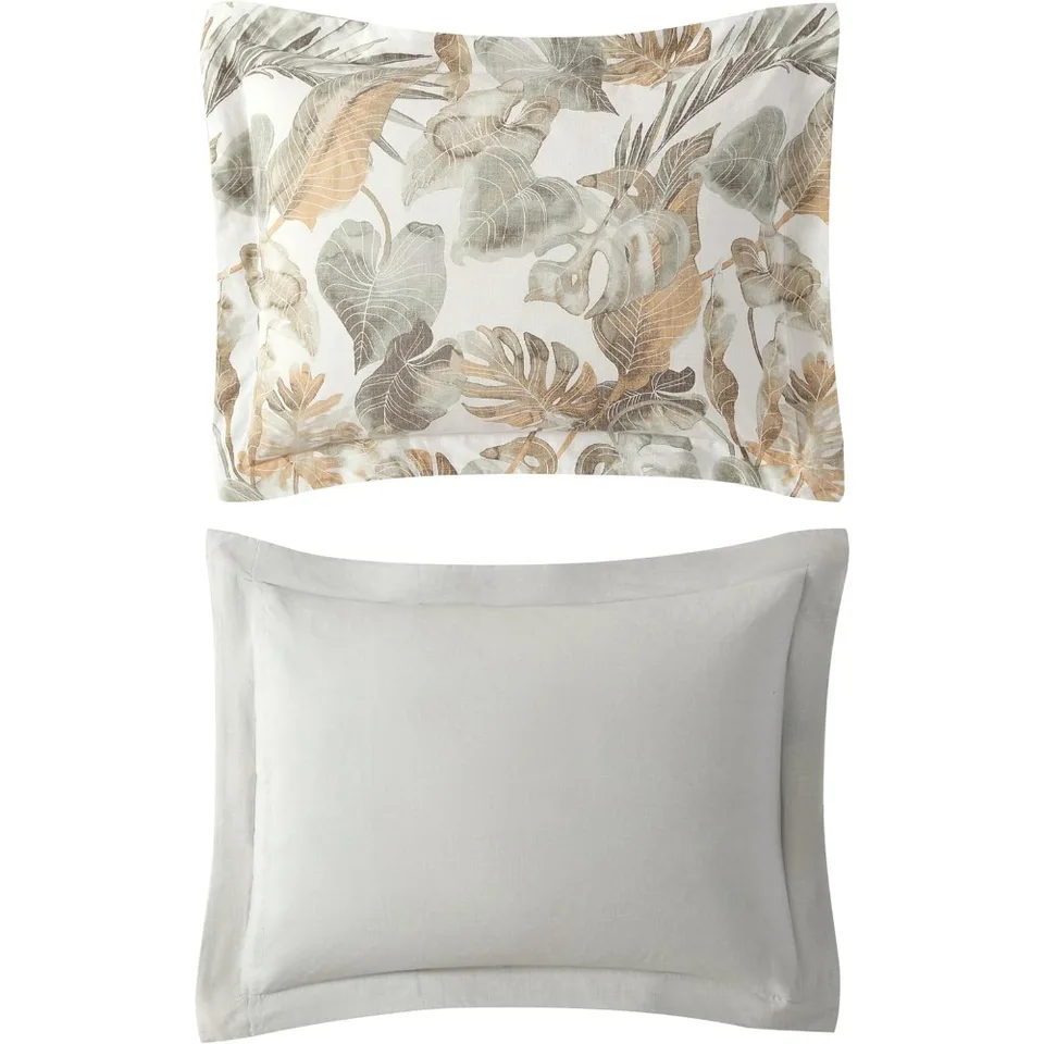 Luxurious Cotton Duvet Cover Set Tropical Style