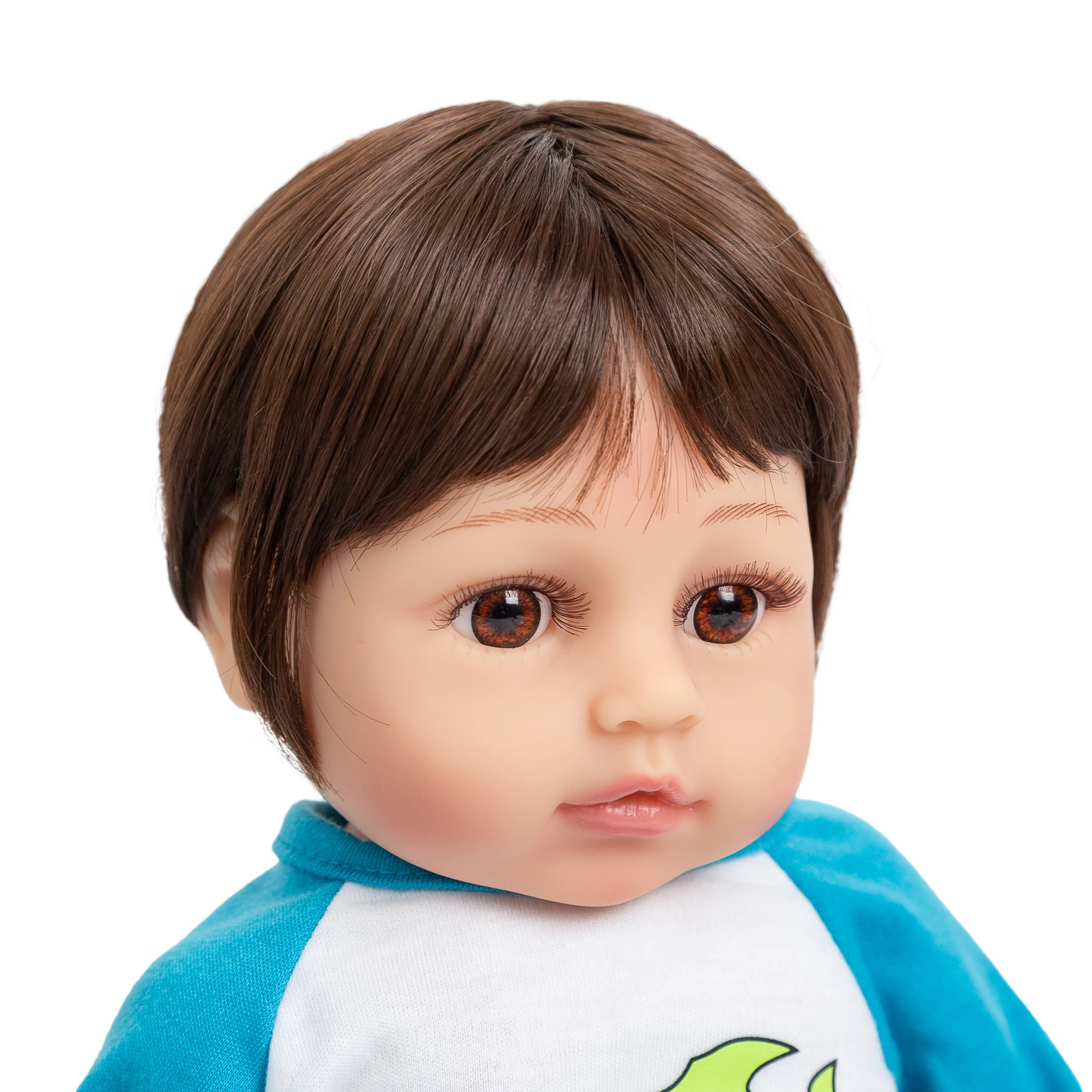 Brasoty Bebê Reborn Menino 48cm 100% Silicone Pode Tomar Banho Presentes  Para Crianças - AliExpress