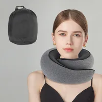 Memory Foam Snail Pillow Travel Neck Support U-shaped Pillow Travel Neck Pillow Soft Noon Break Sleep Pillows Portable